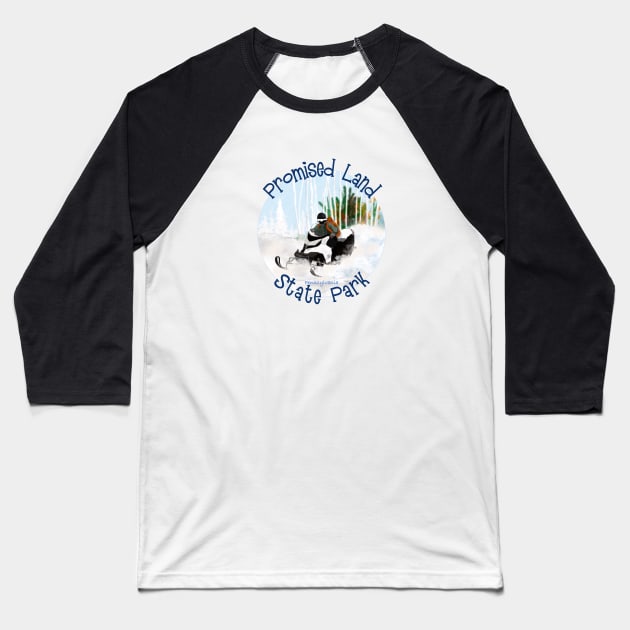 Promised Land State Park, Pennsylvania Baseball T-Shirt by MMcBuck